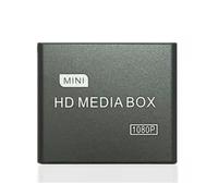 Reproductor multimedia Full HD 1080P con reproductor multimedia, compatible con AV, USB, SD/MMC, MKV 264, enchufe europeo.