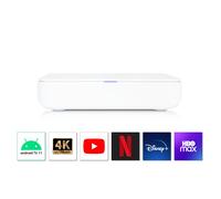 Homatics Box R Android TV Ultra 4K HD - Reproductor Multimedia (Chromecast, Google, Netflix, Disney+, Prime Video, Google Play Store, 4K UHD, HDR, 5 GHz WiFi Dual Banda, Bluetooth 5.0, Mando a