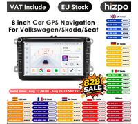 Pro AI Android Auto Radio GPS para Volkswagen VW Passat B6 B7 CC Tiguan Touran GOLF POLO Carplay 4G coche Multimedia 2din Autoradio 2G 32G CP AI AHDC6