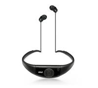 Reproductor Musical de MP3 con Auriculares, de Pyle, Impermeables, con Memoria de 8 GB integrada, para natación, Modelo «Active Action PSWP8BK»