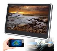 Reproductor Para Reposacabezas De Coche Con Pantalla Táctil Ips De 10,1'', Compatible Con Carplay/Android Auto Inalámbrico, TV Para Asiento Trasero Con USB/Tf/Fm/Bluetooth,1PCS-Black