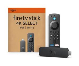 Reproductor Streaming Amazon Fire TV Stick 4K Select WiFi Dual Alexa 8GB VegaOS