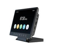 Reproductor Video PortáTil para AutomóVil 7 Pulgadas Pantalla TáCtil LCD Radio Reproductor de Video Multimedia Monitor TV para AutomóVil Tableta