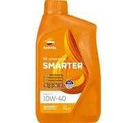 REPSOL Aceite de motor Smarter 10W-30, aceite parcialmente sintético, 1 l, compatibilidad con Yamaha Motorcycles XV X-MAX XJR FZ Maxster