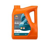 REPSOL aceite lubricante sintético para moto RACING 4T 5 W-40 4 L