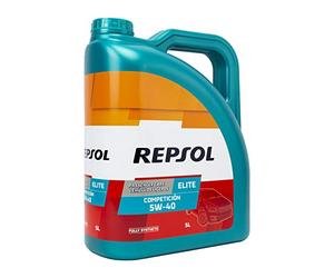 REPSOL Elite Competicion 5W-40 Aceite De Motor Para Coche, 5L