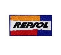 REPSOL Moto GP Team Racing parche patch bordado con logotipo para planchar de hierro en apliques