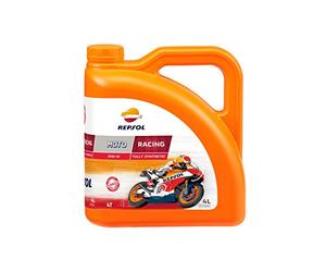 REPSOL Moto Racing 4T 5W-40 Aceite De Motor Para Moto, 4L