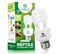 REPTI HOME Reptil UVB Luz 5.0, 13W UVA UVB Bombilla para Reptiles, Terrario UVB Lámpara para Tortuga, Dragón Barbudo, Lagarto, Serpiente, Gecko
