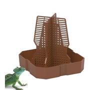 Reptil Alimentario - Alimentos | Alimentador De Pequeños Animales Con Rampa De Escalada | De Alimentación De Camaleón Para Hábitat Para Reptiles | Ideal Para Lagartos