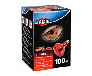 REPTILAND Lámpara de Punto de Calor Infrarrojo, Rojo - Potencia: 100W