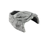 Reptile Cave - Resin 12,5 cm, Snake Cave, Resin Shelter | Solid Design, Reptile House, Natural Basking For Lizards, Bearded Dragons, Amphibians, Terrariums, Fish Tanks, Small Reptiles