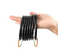 Reptile Climbing Rings, Flexible Install Ornament Set, Adjustable Enclosure Climb Toy Kit, Bendable Ring Link Build, Terrarium Activity Accessory for Bearded Dragon Gecko 35.43x4.53 Inches