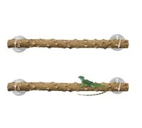 Reptile Corner Branch, Natural Prickly Ash Wood, Stable Climbing Pole, Terrarium Branch Decor, Multipurpose Reptile Tank Accessory For Snakes, Lizards, Bearded Dragons