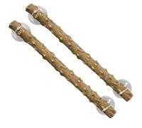 Reptile Corner Climbing Branch, Lizard Climbing Pole 2 Pieces Branches, Lizard Climbing Tree Branch, Reptile Decor Natural Branch, Terrarium Habitat Driftwood Decoration, Decorative For Lizards