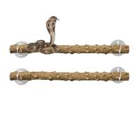 Reptile Corner Climbing Branch | Lizard Climbing Pole | Snake Climbing Accessories | Bearded Dragon Habitat | Stable Reptile Tank Accessories Naturalistic Design Wood For Snakes Lizards Bearded