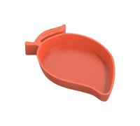 Reptile Dish, Smooth Food-Grade, Mango Shape Size Fit | 6.97 inches Mango Style Turtle Water Dish for Tortoise, Lizard, Toy Snake