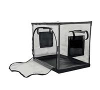 Reptile Enclosure, Clear Tank Tent, Spacious Turtles, Snakes, Geckos & Bearded Dragons, Waterproof Habitat For Breathable Mesh Design, Lizard Enclosure, 23.62x15.75x19.69 Inches