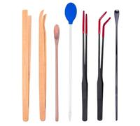 Reptile Feeder Tweezers - Snakes Feeding Tongs, Terrarium Feeding Tool | Long Handle Lizard Turtle Feedingg Supplies, Ergonomic Leopard Gecko Spider Terrarium Accessory With Precision Rubber Tip