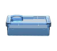 Reptile Food Dish Tray, Anti-Escape Water Bowl Design, Non-Tip Stable Base, Easy-Clean Area, Ideal for Tortoise Cages, Lizard Tanks, Spider Habitats and Snake Terrariums