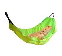 Reptile Hammock - Dragon Hammock Swing Hanging Bed | Bearded Dragon Hammock Reptile Hammock | Soft Lounger Swing Bed For Lguanas, Axolotls, Anoles, Snakes, Chameleon