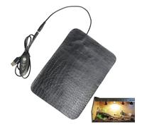 Reptile Heating Mat - Waterproof Reptile Heat Pad | Pet Tank Warmer Mat Pad, With Temperature Adjustment For Reptiles Tortoise Snakes Lizard Gecko Hermit Crab Turtle Amphibians - Removable Terrarium