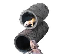 Reptile Hide, Reptile Cave Decor, Bearded Dragon Tank Accessories, Ideal For Lizards, Turtles, Amphibians, Fish, Axolotl, Leopard Gecko Environments, Small and Large