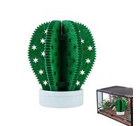 Reptile Humidifier - Shape Terrarium Moisture System | Electric Powered Paper Evaporation Unit With Felt Wick, Small Tank Mister For Enclosure Climate Control