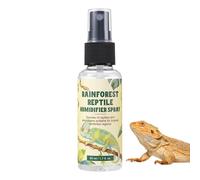 Reptile Humidifier Spray - 50 ml Gecko Moisturizing Mist, Tortoise Hydrating Spray for Terrarium Enclosure Care | Portable Reptil Humidity Sprayer for Breeders, Pet Parents, Animal Lovers, Cage Tank