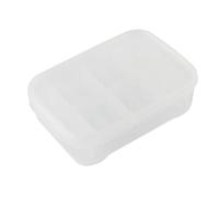 Reptile Incubator, Snake Breeding Box, 14 Grid Habitat Container, Transparent Lid with Holes, Secure and Stackable Design, Ideal for Breeding and Transport, 7.09x5.12x1.97 Inches