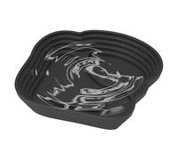 Reptile Pool, Portable Reptile Food Bowl, Aquarium Ornament, Frog Feeding Dish, Tortoise Accessories 8.66x8.07x0.98 Inches for Turtles, Horned Frogs, Lizards