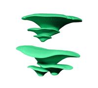 Reptile Tank Decor, 3d Realistic Terrarium Accessories with Natural Look, Plant Reptile House Decorations for Geckos, Habitat Tool, Realistic Accessory for Lizard, Snake, Bearded 1.97x0.98x0.98 Inches