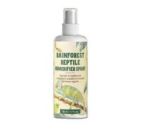 Reptile Tank Mister - Cabezal de activación manual, solución hidratante de 50 ml, tanque de alimentación de dragón barbudo camaleón, recipiente para elementos minerales | Atomizador pe