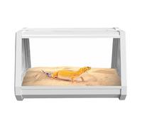 Reptile Tank, Multifunctional Habitat Cage, Trapezoidal Design Animal Tank Viewing, Terrarium Enclosure for Escorpions, Hermit Crabs, Ligartos, 10,63 x 7,48 pulgadas