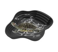 Reptile - Tortoise Bathing Pool | Reptile Habitat Accessories Enclosure with Ramp For Salamander, Bearded Dragon, Lizard, Frog, Snake, Gecko