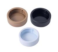 Reptile Water Bowl, 3-piece Set Of Escape-proof Reptile Food Bowls, Worm Water Bowls, Worm Feeder Cups, Hermit Crab Dishes For Gecko Bearded Dragon Lizards Snail Terrarium Tank