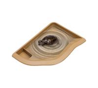 Reptile Water Dish, Large Landscape Pool Bowl for Acuario, Reptile Bathing Pool, Bearded Dragon Aquatic Climbing Pet Turtle Home Snakes