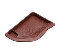 Reptile Water Dish - Turtle Bathing Pool, Large Landscape Pool Bowl for Aquarium, Bearded Dragons, Semi-Aquatic Turtles & Snakes | Drinking, Bathing & Climbing Pet Container for Home or Terrarium