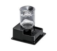 Reptile Water Dispenser | ABS, 100 g, 30 ml, 5,7 x 5,7 x 6,5 cm | Automatic Pet Feeder Accessory | Anti-Drowning Anti-Evaporation for Gecko Lizard Turtle Bearded Dragon Hamster