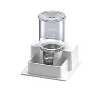 Reptile Water Dispenser, removedor Reptile Bowl, Tortoise Water Dish and Automatic Gecko Drink Dispenser, Ideal para Lizard, Chameleon, Snake, Frog, Hermit Crab, Amphibian Hábitats, Easy Clean