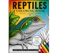 Reptiles Coloring Book (Dragons and Reptiles)