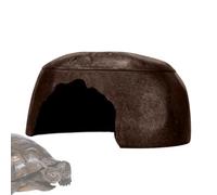 Reptiles Escondite Cueva Grandes Tortugas Hide Box Con 3 Lavabos, Refugio Reptiles Para Geckos, Lagartos, Serpientes, Tortugas, Ranas, Barbas 30 x 20 x 15 cm