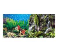 Reptiles Planet Póster Waterfall Aquarium/Terrarium 2 Caras, 1 Rollo de 15 Metros, Altura 70 cm