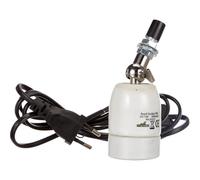Reptiles Planet Repti Socket Pro Juego de portalámparas de cerámica para terr, Rojo, 1 Unidad (Paquete de 1)