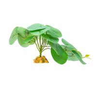 Reptiles Planta Ocultar Hierba Hojas Flexibles Terrario Jungla Hábito Para Lagartijas Serpiente Decorativa Falsa Planta Artificial Decoración