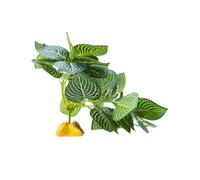 Reptiles Planta Ocultar Hierba Hojas Flexibles Terrario Jungla Hábito Para Lagartijas Serpiente Decorativa Falsa Planta Artificial Decoración