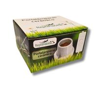 ReptilHábitat - Portalámparas compacto cerámico E27 para lámparas de terrarios de reptiles