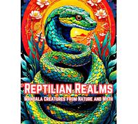 Reptilian Realms: Mandala Creatures from Nature and Myth (Mandlaverse)