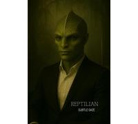 REPTILIAN - SUBTLE GAZE: REPTILIAN - The Silent Watchers of Human Emotion | Grid Paper Notebook