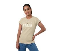 REPUBLIC OF CALIFORNIA Hoy es tu Fiesta mamá Te Amo para el día de la Madre, Camiseta para mamá, Idea de Regalo, Amor materno, Fiesta Familiar, Beige, M